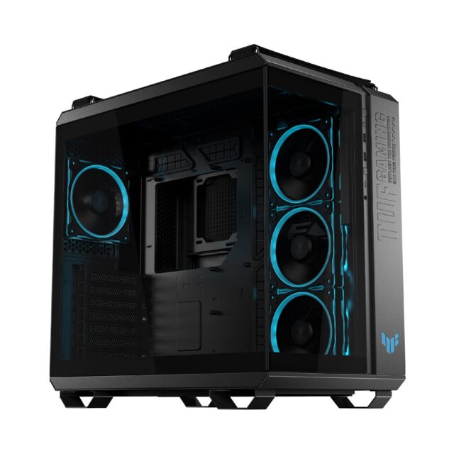 ASUS TUF GAMING GT502 Horizon TG ARGB Black Midi Tower - imagine 4