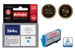 Activejet AH-364CCX Ink (replacement for HP 364XL CB323EE; Premium; 12 ml; cyan) - imagine 2
