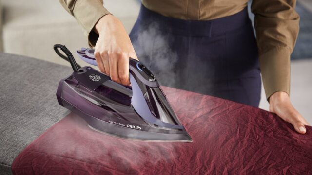 Philips | DST8021/30 | Steam Iron | Continuous steam 55 g/min | Steam boost performance 240 g/min | Purple - imagine 5