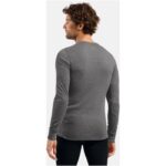 Odlo BL TOP crew neck s/s ACTIVE WARM long-sleeved thermal underwear  size S  dark grey - imagine 2