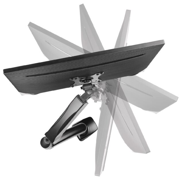 Montis Uchwyt do monitora „ELBRUS” MT014 81.3 cm (32 ) Black Desk - imagine 5