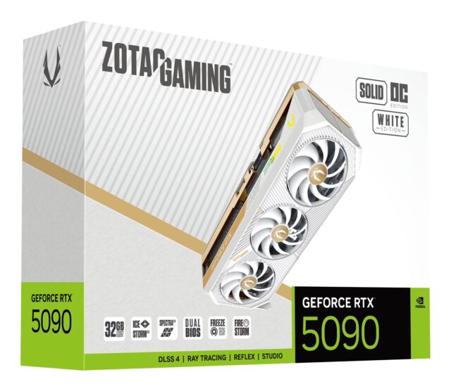Zotac GAMING GeForce RTX 5090 SOLID OC NVIDIA 32 GB GDDR7 - imagine 6