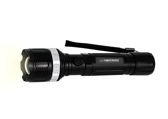 Esperanza EOT068 Flashlight Black  Rechargeable LED Flashlight - imagine 7