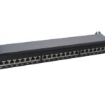 Alantec PK040 Patch panel STP cat.6A 24 ports LSA 1U 19