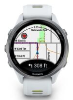 Garmin Forerunner 970 3.56 cm (1.4 ) AMOLED Digital 454 x 454 pixels Touchscreen White Wi-Fi GPS (satellite) - imagine 2