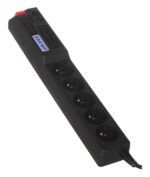 Atrack 19'' Panel 5x220V ACAR A-504  3m power cable Black - imagine 5