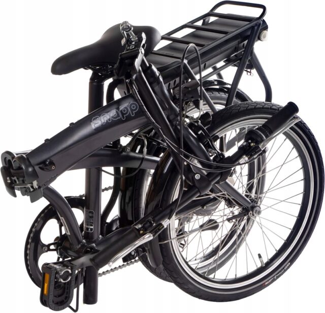 Snapp City-E Graphite folding electric bicycle - imagine 13