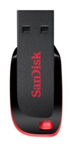 SanDisk Cruzer Blade USB flash drive 128 GB USB Type-A 2.0 Black  Red - imagine 2