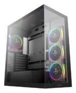 DeepCool CG580 4F V2 Midi Tower Black - imagine 8