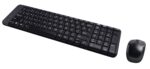 Logitech G MK220 keyboard RF Wireless QWERTY US International Black - imagine 2