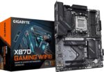 GIGABYTE X870 GAMING WIFI6 Motherboard - Supports AMD Ryzen 9000 CPUs  8+2+2 phases VRM  up to 8000MHz DDR5 (OC)  1xPCIe 5.0 + 2xPCIe 4.0  Wi-Fi 6  2.5GbE LAN  USB 4