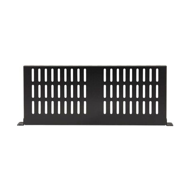 Tripp Lite SRSHELF2P1USHRT SmartRack Cantilever Fixed Steel Rack Shelf - 1U  Vented  7 in. (17.8 cm) Deep  Holds up to 40 lb. (18 kg) - imagine 7
