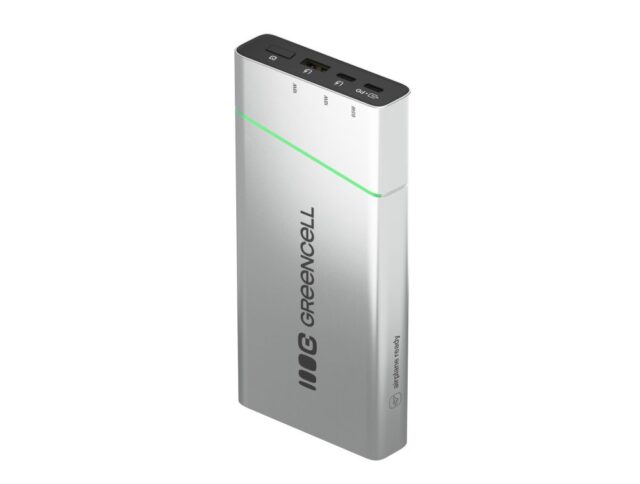 Green Cell PBPLGC20P power bank Lithium-Ion (Li-Ion) 20800 mAh Aluminium  Black  Green  Light grey  Silver - imagine 10
