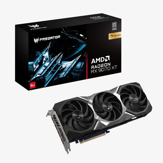 Acer Predator BiFrost Radeon RX 9070 XT OC 16GB AMD GDDR6 - imagine 3