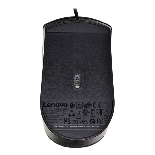 Lenovo GX30M39704 mouse Ambidextrous USB Type-A 1600 DPI - imagine 4