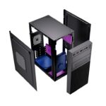 Gembird Mini-tower computer case Fornax K300  Micro-ATX  2x USB 3.0 + 2x USB 2.0  black - imagine 7