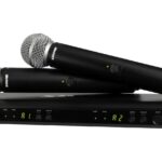 Shure BLX288E/SM58-H8E - System bezprzewodowy z odbiornikiem i mikrofonami