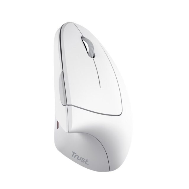 Trust Verto Vertical Ergonomic wireless mouse white (25132) - imagine 5
