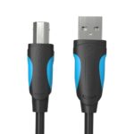 Kabel do drukarki USB-A do USB-B Vention 480Mbps 5m czarny - imagine 5
