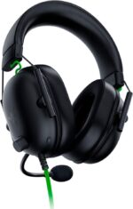 Razer Blackshark V2 X Headset Wired Head-band Gaming Black  Green - imagine 4