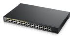 Zyxel GS1900-48HPv2 Managed L2 Gigabit Ethernet (10/100/1000) Power over Ethernet (PoE) Black - imagine 3