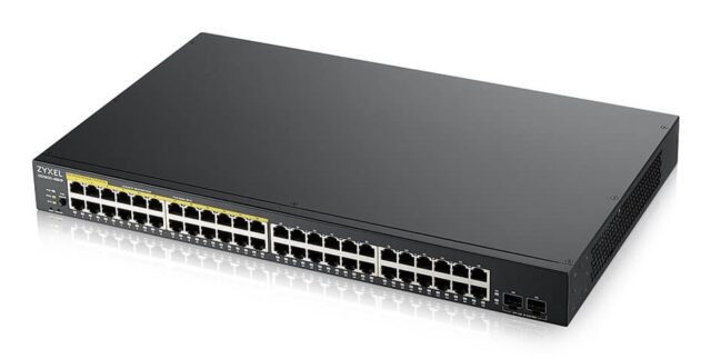Zyxel GS1900-48HPv2 Managed L2 Gigabit Ethernet (10/100/1000) Power over Ethernet (PoE) Black - imagine 3