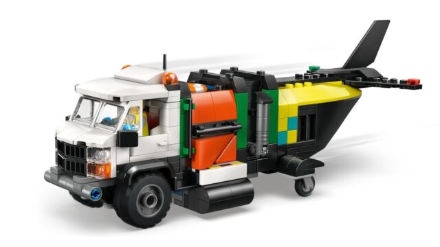 LEGO CITY 60505 Airplane  Service Truck and Hovercraft Rem - imagine 5