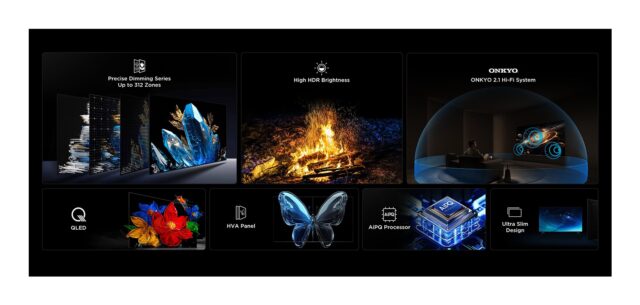 TCL Q6C 55Q6C TV 139.7 cm (55 ) 4K Ultra HD Smart TV Wi-Fi Metallic - imagine 7