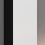 Cama Cabinet VIGO  90  full 90/35/32 black/white gloss