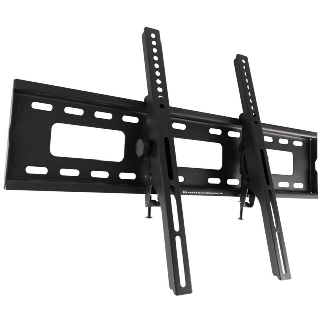Maclean TV MC-421 Wall Mount Bracket 32 -90  VESA 600x400 80kg Tilting Universal Adjustable Spirit Level Accessories Flat Slim - imagine 13