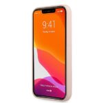 Karl Lagerfeld KLHCP13SSLKHLP iPhone 13mini 5,4" light pink hardcase Silicone Karl`s Head - imagine 5