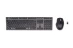 HP 720 Multi-Device Rechargeable Wireless Keyboard and Mouse Combo