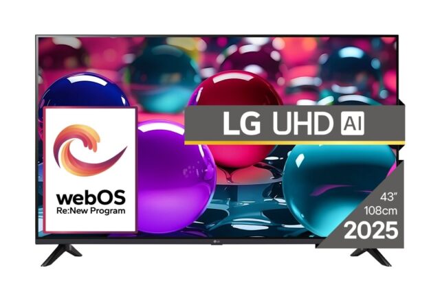 LG UHD AI 43UA73003LA TV 109.2 cm (43 ) 4K Ultra HD Smart TV Wi-Fi Black - imagine 2