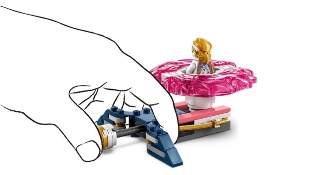 LEGO NINJAGO 71824 Sora's Dragon Spinjitzu Spinner - imagine 5