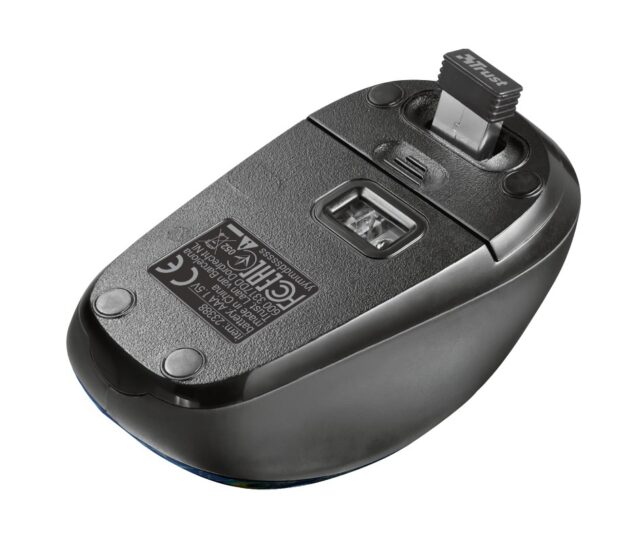 Trust Yvi mouse Ambidextrous RF Wireless Optical 1600 DPI - imagine 4