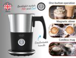 Adler AD 4497 milk frother/warmer Automatic Black - imagine 3