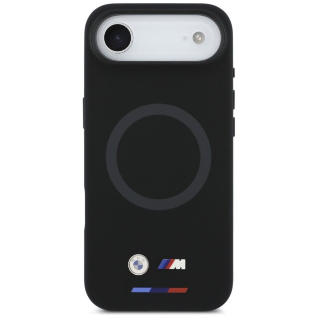 BMW M Silicon Logo MagSafe Case for iPhone Air Black - imagine 3