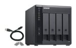 QNAP TR-004 storage drive enclosure HDD/SSD enclosure Black 2.5/3.5 - imagine 5