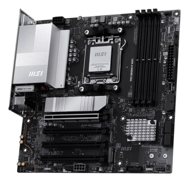 MSI PRO B850M-P WIFI AMD B850 Socket AM5 micro ATX - imagine 3