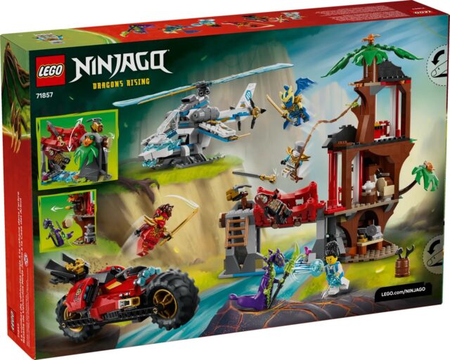LEGO NINJAGO 71857 Ninja Vehicle Battle at the Tree House - imagine 2