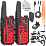 Walkie-Talkie Baofeng BF-T25E Red  2 pieces - imagine 2