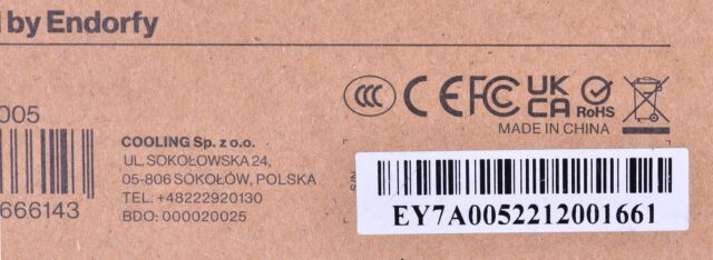 ENDORFY Vero L5 Bronze 600W power supply unit 24-pin ATX ATX Black - imagine 8