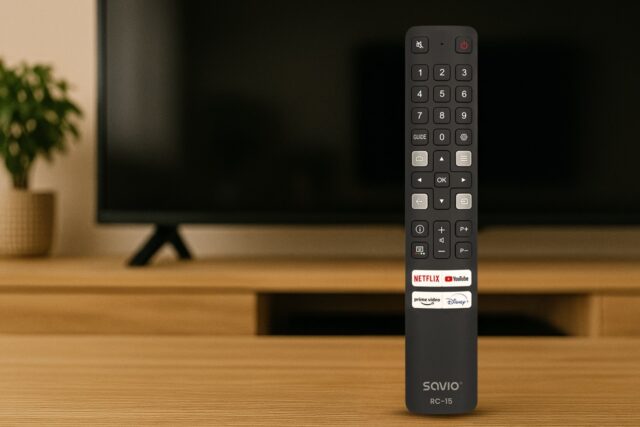 Savio RC-15 universal /replacement for TCL SMART TV remote control IR Wireless Press buttons - imagine 4