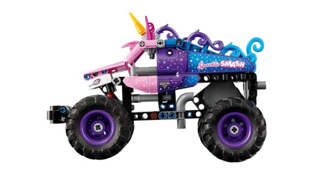 LEGO TECHNIC 42220 Monster Jam Sparkle Smash Pull-Back - imagine 5
