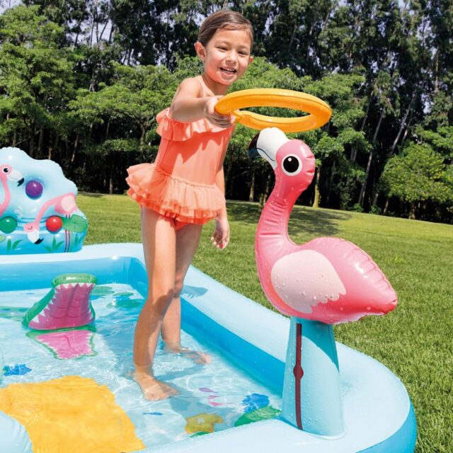 Inflatable Jungle Playground 244x198x71cm 57161NP INTEX - imagine 7