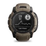 Garmin Instinct 2X Solar Tactical Edition 2.79 cm (1.1 ) MIP 50 mm Digital 176 x 176 pixels Touchscreen Green GPS (satellite) - imagine 4