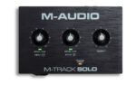 M-AUDIO M-Track Solo USB Audio interface Crystal preamplifier 16 bit 48 kHz Black - imagine 7