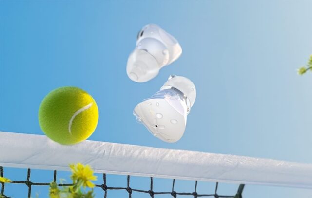 Bezprzewodowe słuchawki douszne Vention Donut-Shaped BT 5.3 IPX4 białe - imagine 5