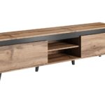 Cama TV stand NORD II 170cm wotan/antracite