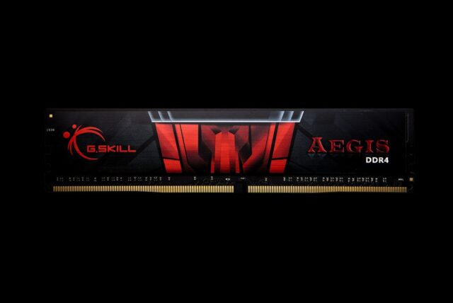 G.Skill Aegis F4-2666C19S-16GIS memory module 16 GB 1 x 16 GB DDR4 2666 MHz - imagine 2